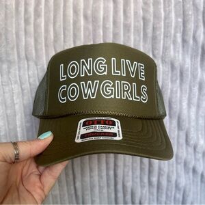 Morgan wallen long live cowgirls trucker hat